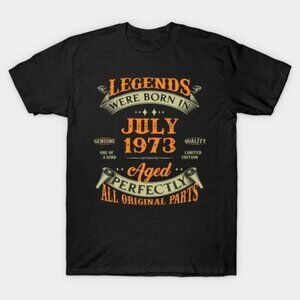 Custom Birthday Gift Legends Born In July T-shirt